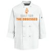 Eight Knot Button Chef Coat with Thermometer Pocket Thumbnail
