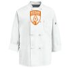 Eight Knot Button Chef Coat with Thermometer Pocket Thumbnail