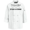 Eight Knot Button Chef Coat with Thermometer Pocket Thumbnail