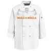 Eight Knot Button Chef Coat with Thermometer Pocket Thumbnail