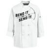 Eight Knot Button Chef Coat with Thermometer Pocket Thumbnail